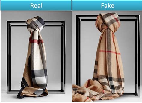 how to tell if its a fake burberry scarf|burberry plaid scarf knock off.